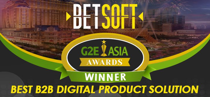 Betsoft Gaming Underlines Another Year of Achievement with G2E Asia 2019 Award Win