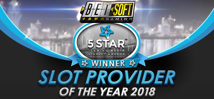 Betsoft Gaming is Named Best Slot Provider at 2018 Starlet Awards