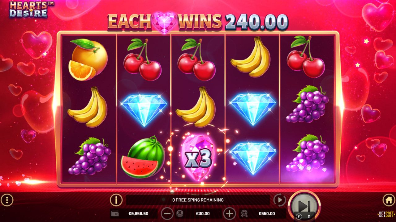 Hearts Desire - Free Spins