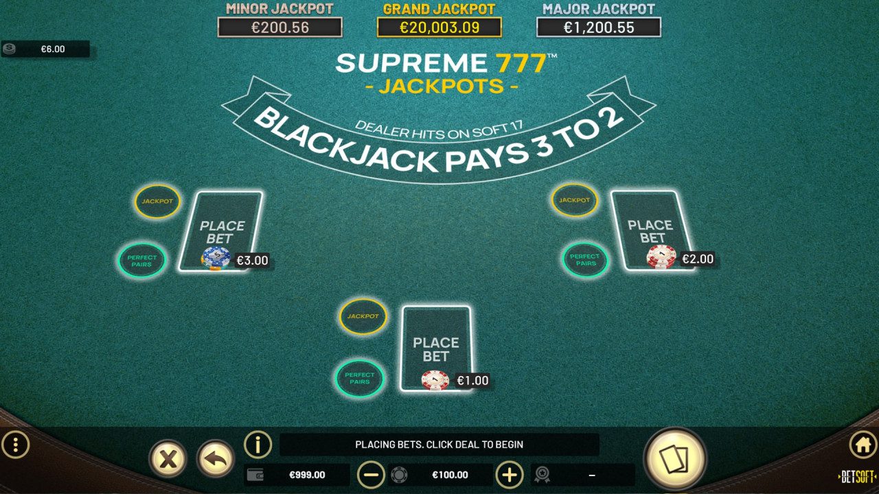 Supreme 777 Jackpots