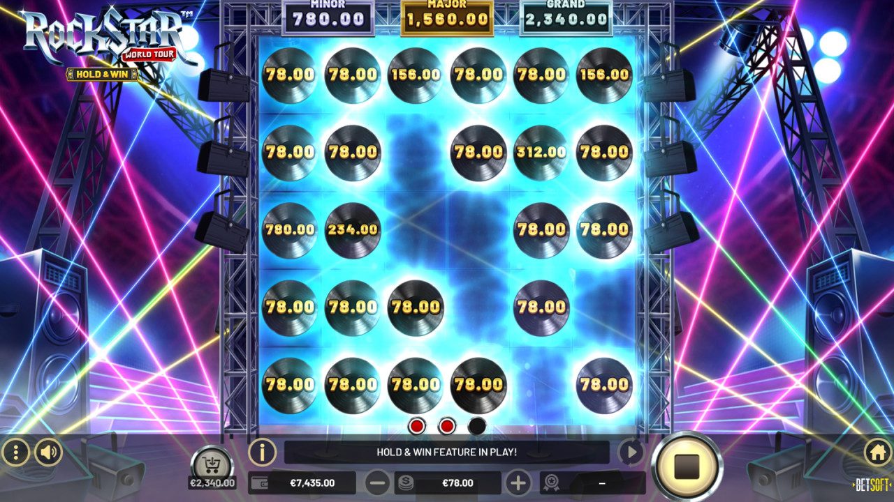 RockStar World Tour - Hold & Win