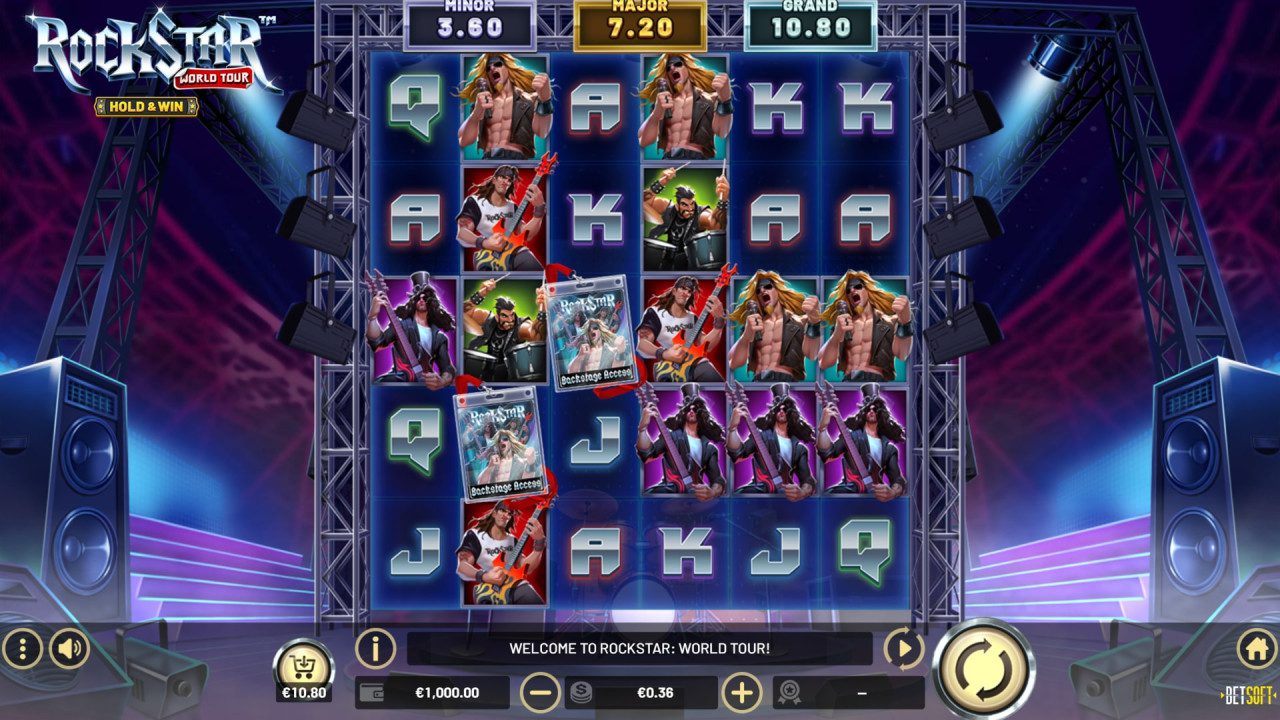 RockStar World Tour - Main Game