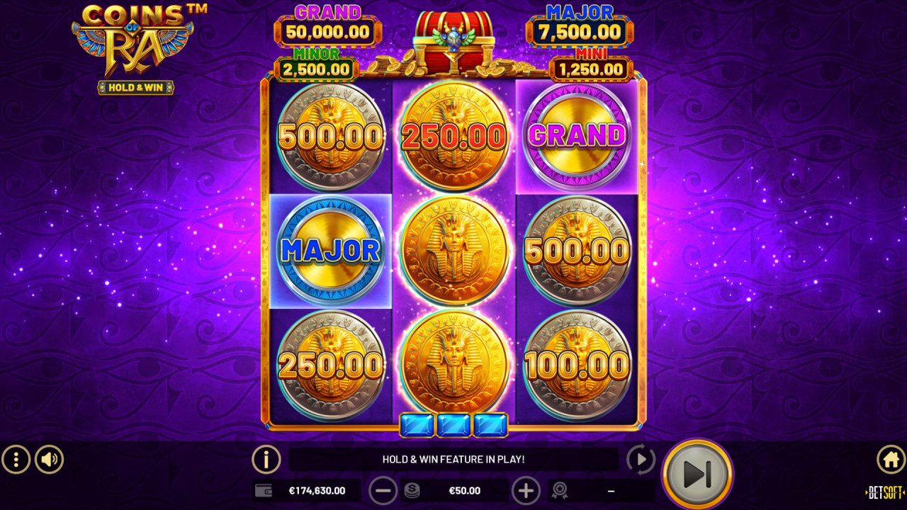 Coins Of Ra - Hold & Win