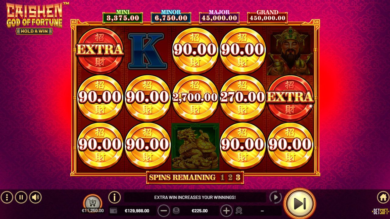 Caishen: God of Fortune - Extra Win