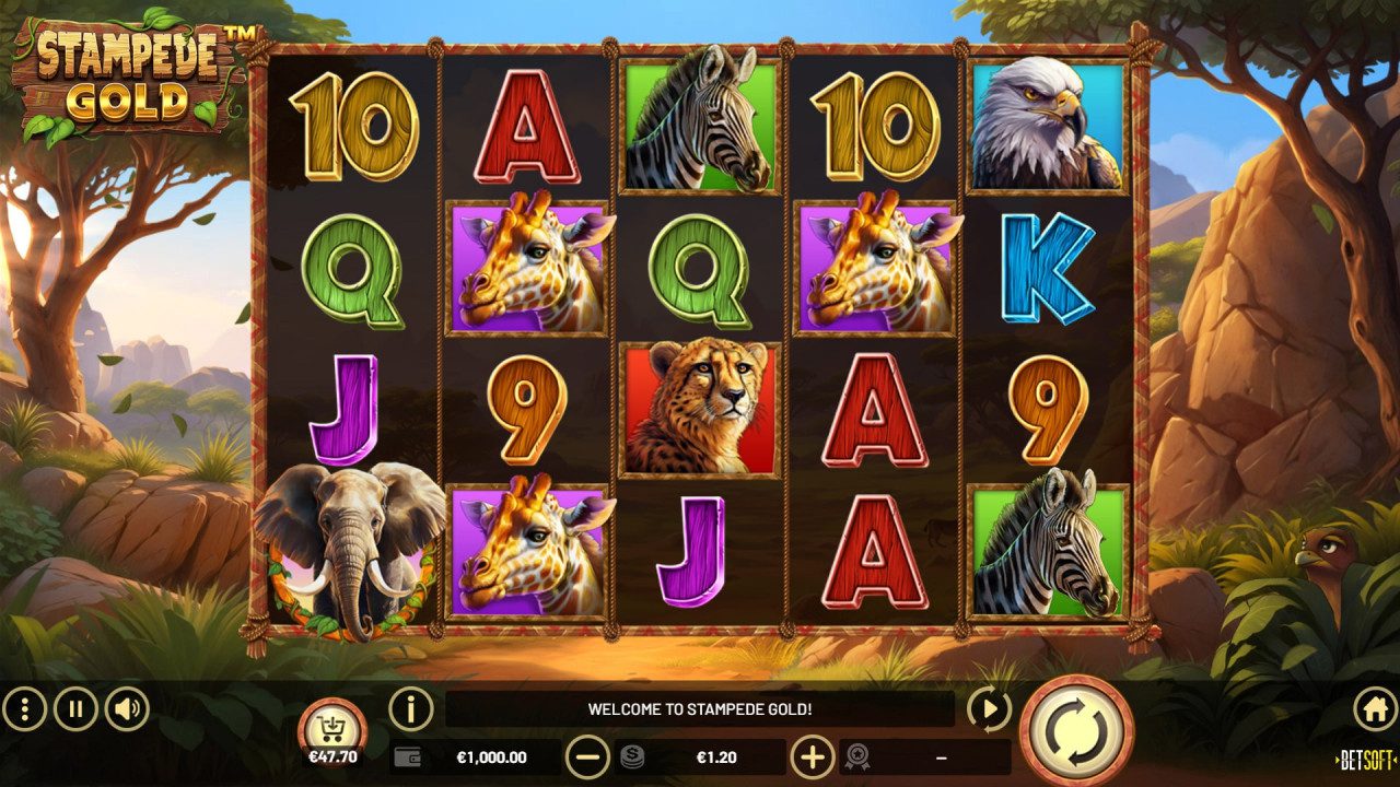 Stampede Gold - Main Game