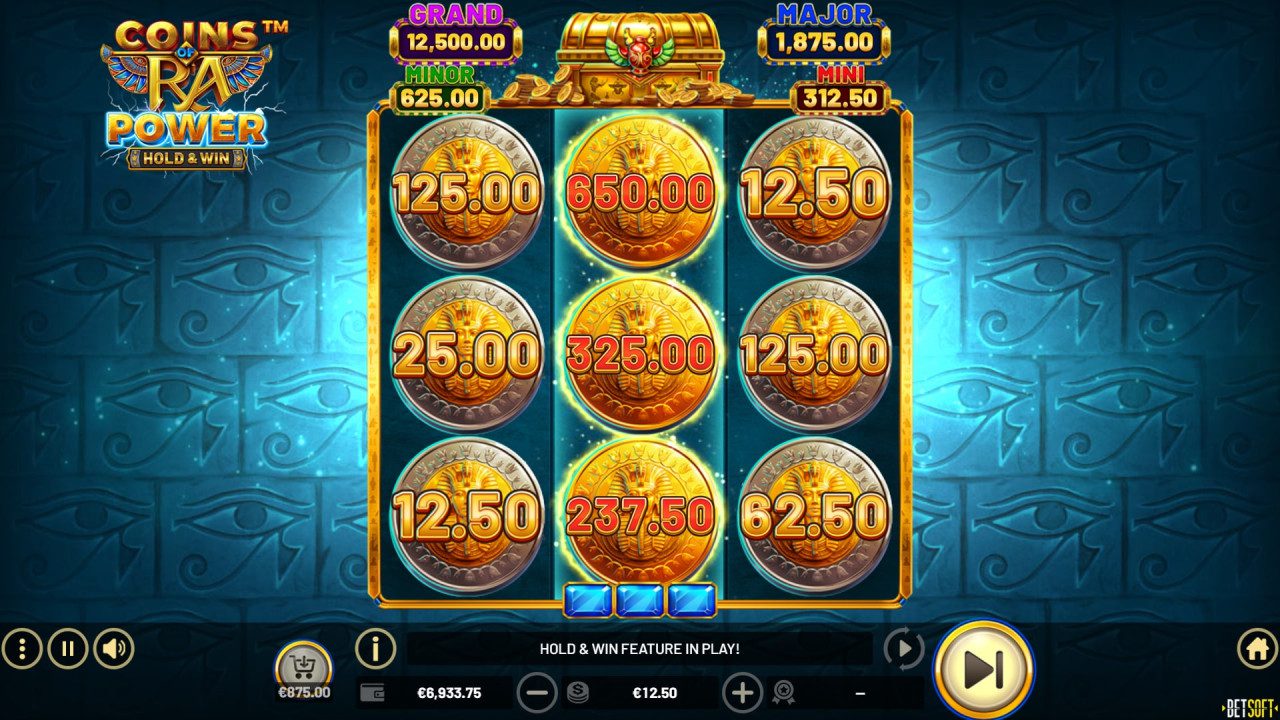 Coins of Ra Power - Hold & Win
