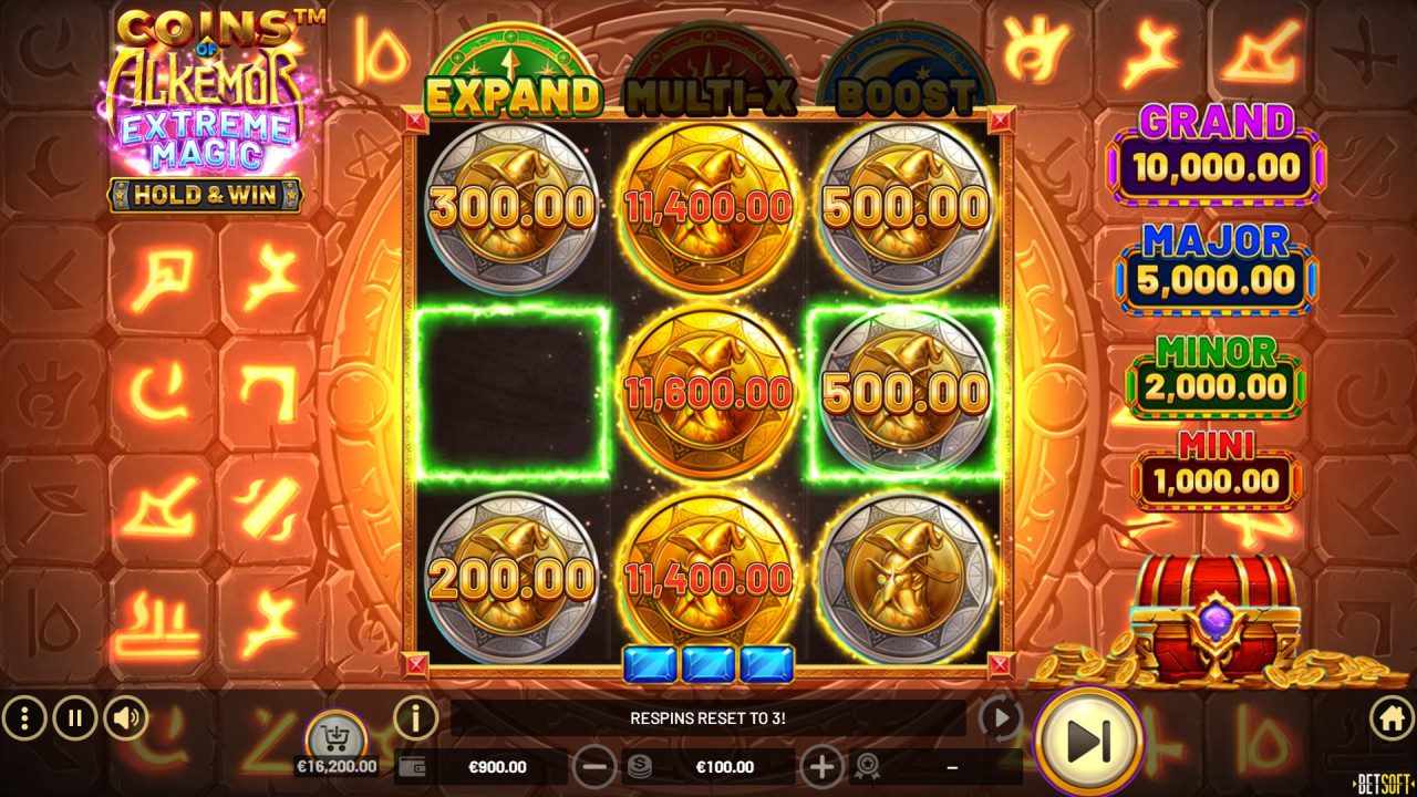 Coins O fAlkemor Extreme Magic - Hold & Win Expand
