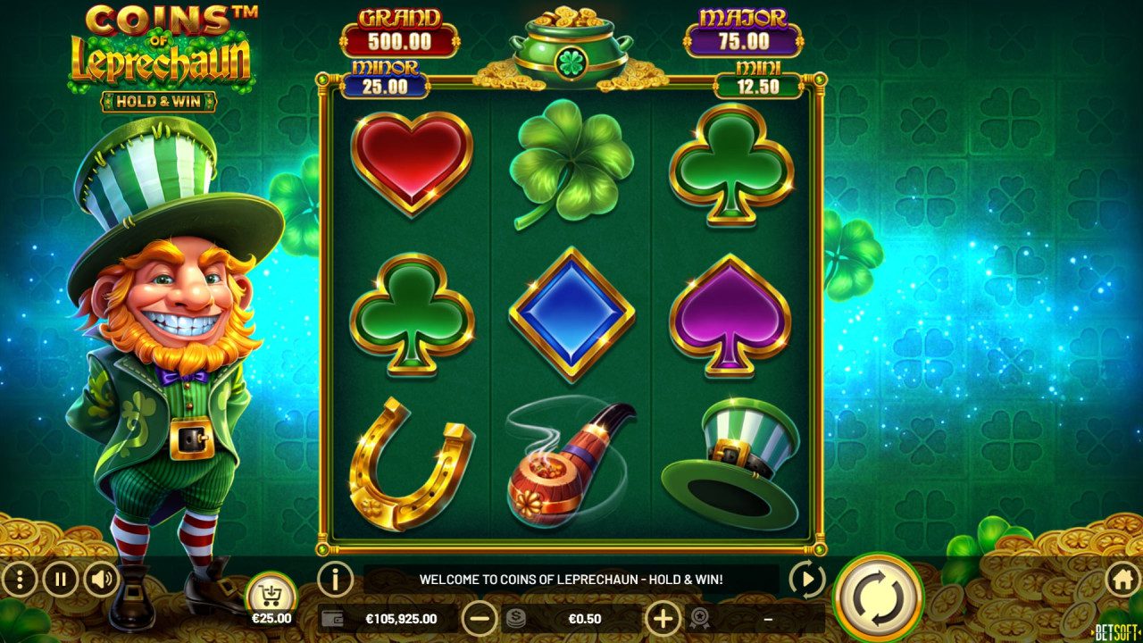 Coins of Leprechaun - Main Game